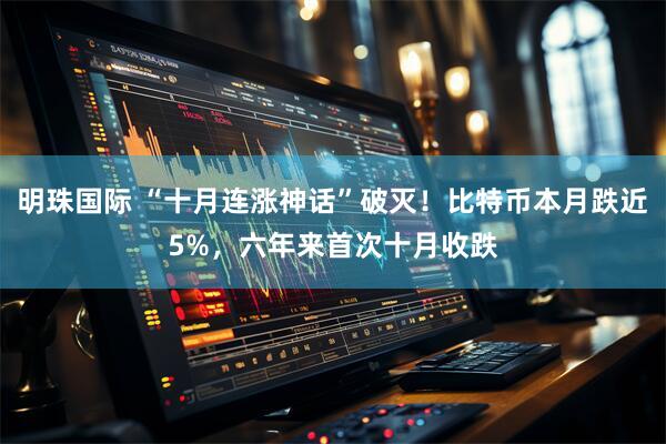明珠国际 “十月连涨神话”破灭！比特币本月跌近5%，六年来首次十月收跌