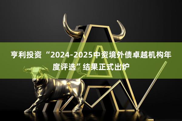 亨利投资 “2024-2025中资境外债卓越机构年度评选”结果正式出炉